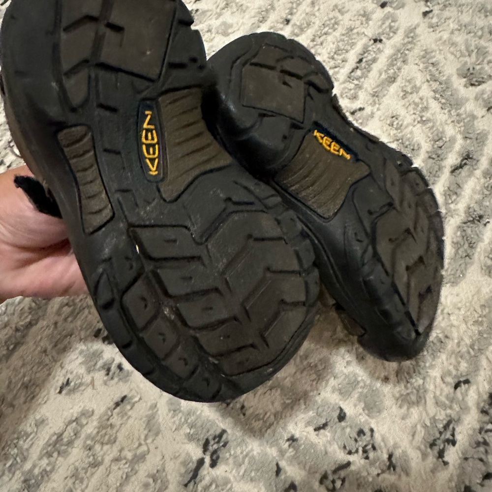 Keen brown toddler leather waterproof hiking outdoor sandals sz 9 - Picture 5 of 6